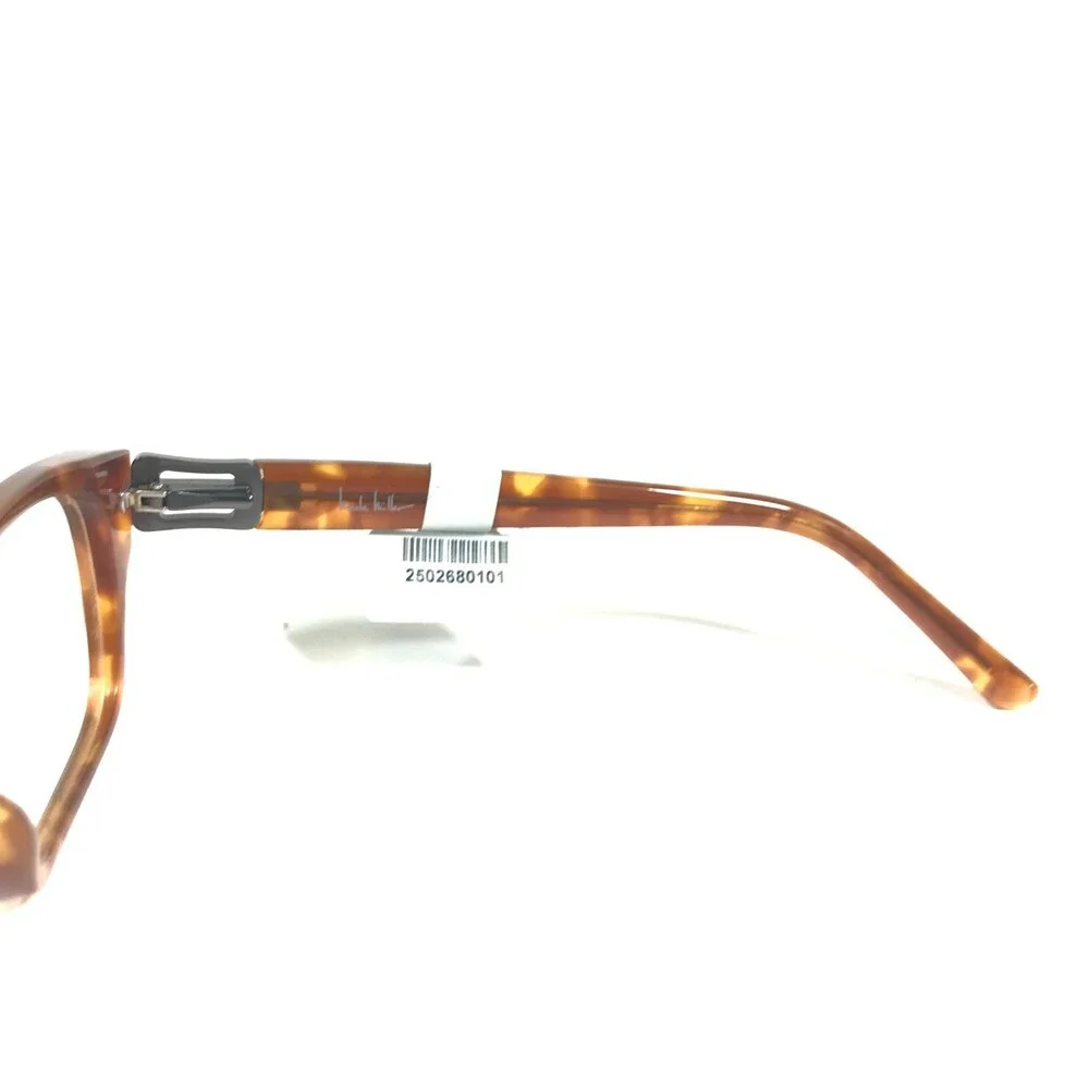 Nicole Miller Eyeglasses Frames BROOME C01 Brown Tortoise Thick Rim 50-16-135